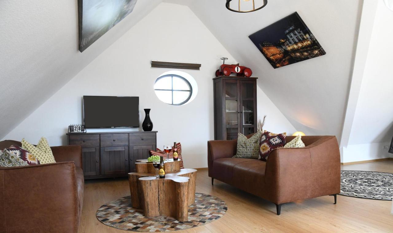Апартаменты Loft-Style-Living Schuett - Einfach Anders Моншау Экстерьер фото